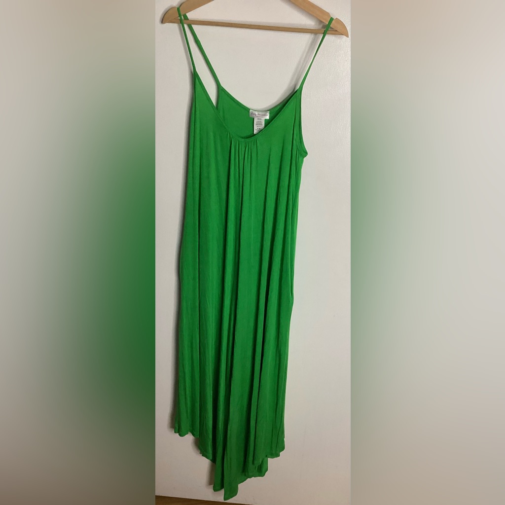 Nwot Green Sleeveless Wide Leg Jumpsuit S & M